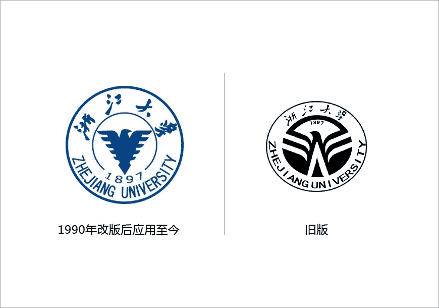 浙大logo的換標(biāo)淵源，浙大校慶LOGO欣賞-1