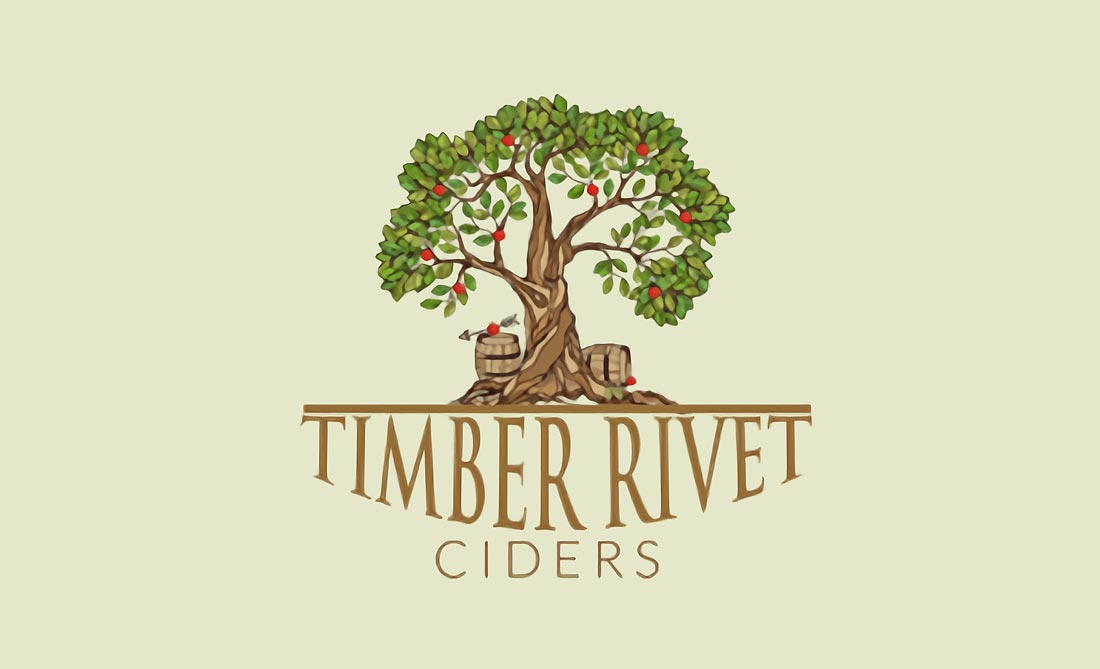 杭州TIMBER RIVET果酒LOGO設(shè)計-1